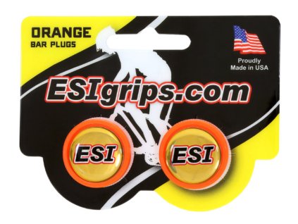 Záslepka řídítek Esi Grips, oranzova
