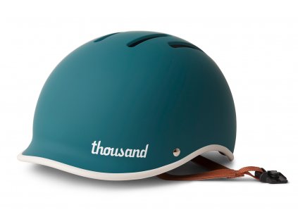 Thousand designova helma na mestske kolo prilba kolobezku brusle skate Coastal Blue 8