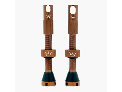 Bezdusove ventilky Peatys X Chris King (MK2) 42 mm Bourbon