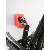 Držák na kolo do interiéru na zeď Super Hero červený