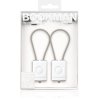 Světlo na kolo USB Bookman set white