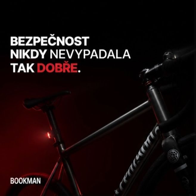 -15 % na Bookman. Teď. 🔥✨ Viditelnost, která neruší. Design, který zapadne. Bookman ukazuje, že bezpečnost může vypadat...