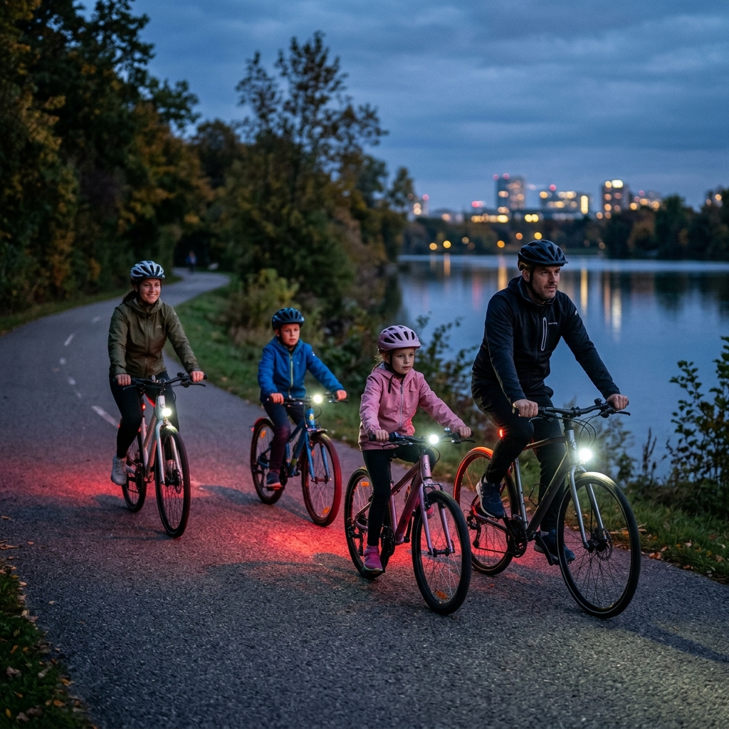 Cyklistické světlo – jak vybrat přední a zadní světlo na kolo