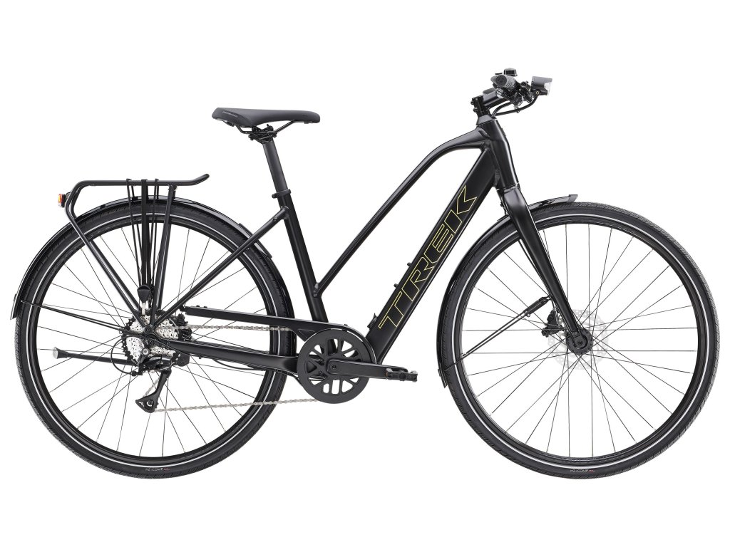 TREK FX+ 2 STAGGER LT SATIN TREK BLACK, vel. L