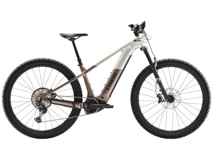 TREK POWERFLY+ 8 GEN 5 SATIN LUNAR SILVER/BRONZE AGE, vel. S (27.5" kolo)