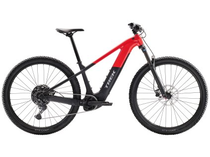 TREK POWERFLY+ 4 GEN 5 GLOSS RADIOACTIVE RED/MATTE DARK STAR, vel. M (29" kolo)