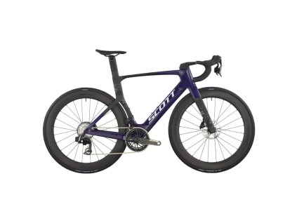 SCOTT FOIL RC TEAM GRAPE PURPLE/CARBON, vel. M