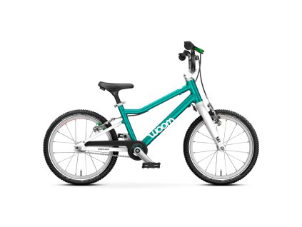 Dětské kolo Woom GO 3 Automagic barva Metallic Turquoise
