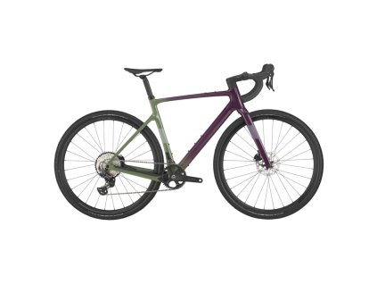 SCOTT ADDICT GRAVEL 40 OLIVINE GREEN/BLACKBERRY PU, vel. M