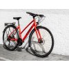 TREK FX 2 DISC EQUIPPED STAGGER SATIN VIPER RED, vel. M