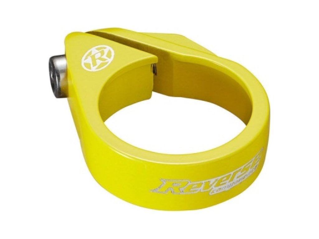 Objímka sedlovky Reverse Bolt 34,9 mm Neon Yellow