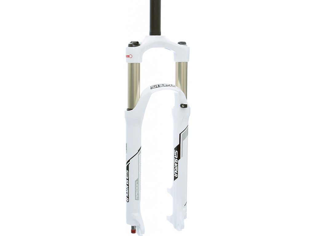 Vidlice odpr. 27,5" 28,6/255 ahead Suntour RAIDON XC RL-R DISC bílá