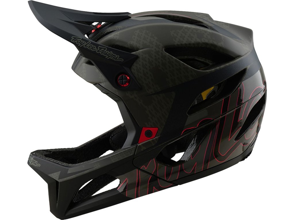 TLD HELMA STAGE NEAUWAVE CAMO (Velikost XS-S)