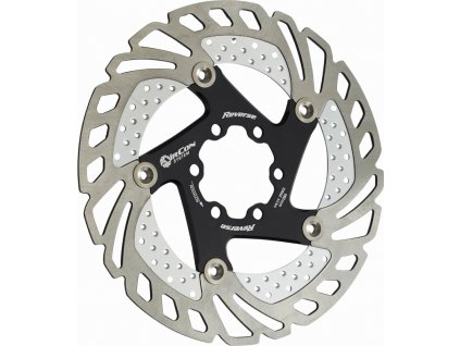 Brzdový kotouč 160 mm, 6 děr, Reverse AirCon, Black