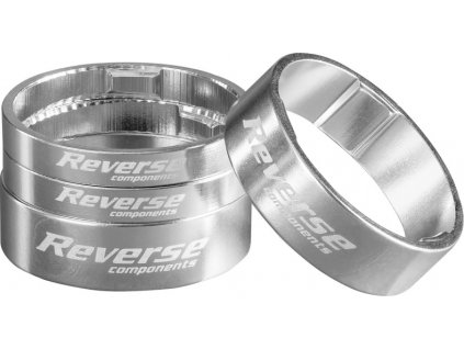 Podložka distanční Reverse Alloy Ultra-Lite set 1 1/8" Silver