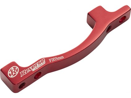 Adaptér přední brzdy Reverse PM-PM 203 mm Red