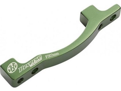 Adaptér přední brzdy Reverse PM-PM 203 mm Green
