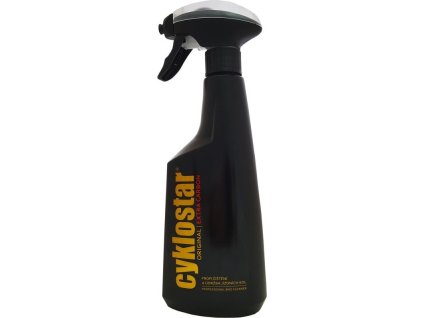 Čistič CykloStar originál extra carbon  500 ml + rozprašovač