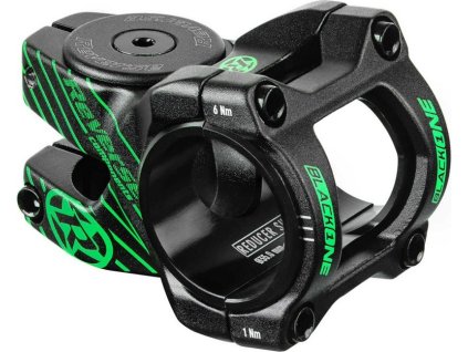 Představec Reverse Black One D-2 35 mm Black / Green + čepička, šroub