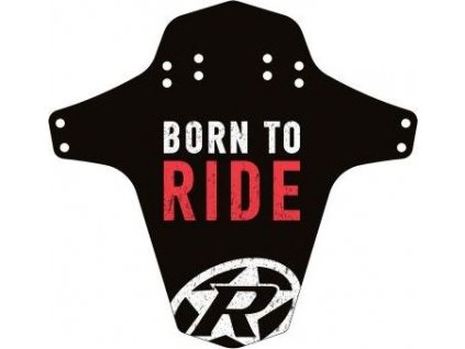 Blatník přední Reverse MudGuard Born to ride Black / Red