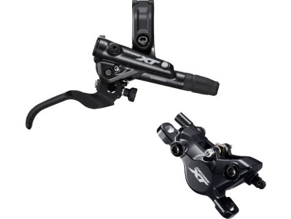 Brzda kotoučová Shimano set přední XT M8100 polymer destičky, bez adaptéru, 1000 mm