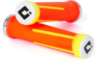 Gripy MTB ODI AG-1 Signature V2.1 Lock-On  Flame Orange/Flame Yellow