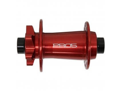 pro 5 front hub 15x110mm jbend 6 bolt red 1469802