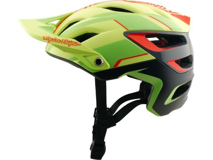 TLD HELMA A3 LINES GLO YELLOW (Velikost XS-S)