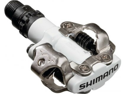 pedály SHIMANO SPD PD-M520W bílé s kufry SM-SH51 v krabičce