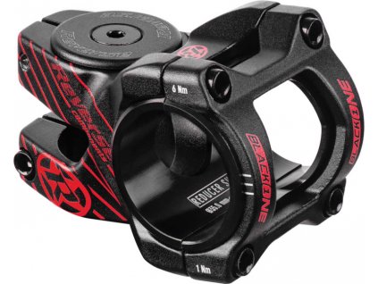Představec Reverse Black One D-2 35 mm Black / Red + čepička, šroub