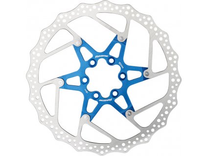 Brzdový kotouč 180 mm, 6 děr, Reverse Alloy/Steel, Blue