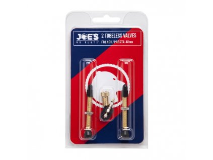 VENTILEK JOE´S TUBELESS PRESTA VALVES 2KS 40MM