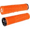 Gripy MTB ODI Reflex V2.1 135 mm White/orange