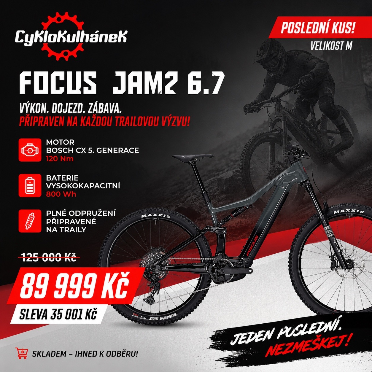 Focus Jam2 6.7 Akční cena!