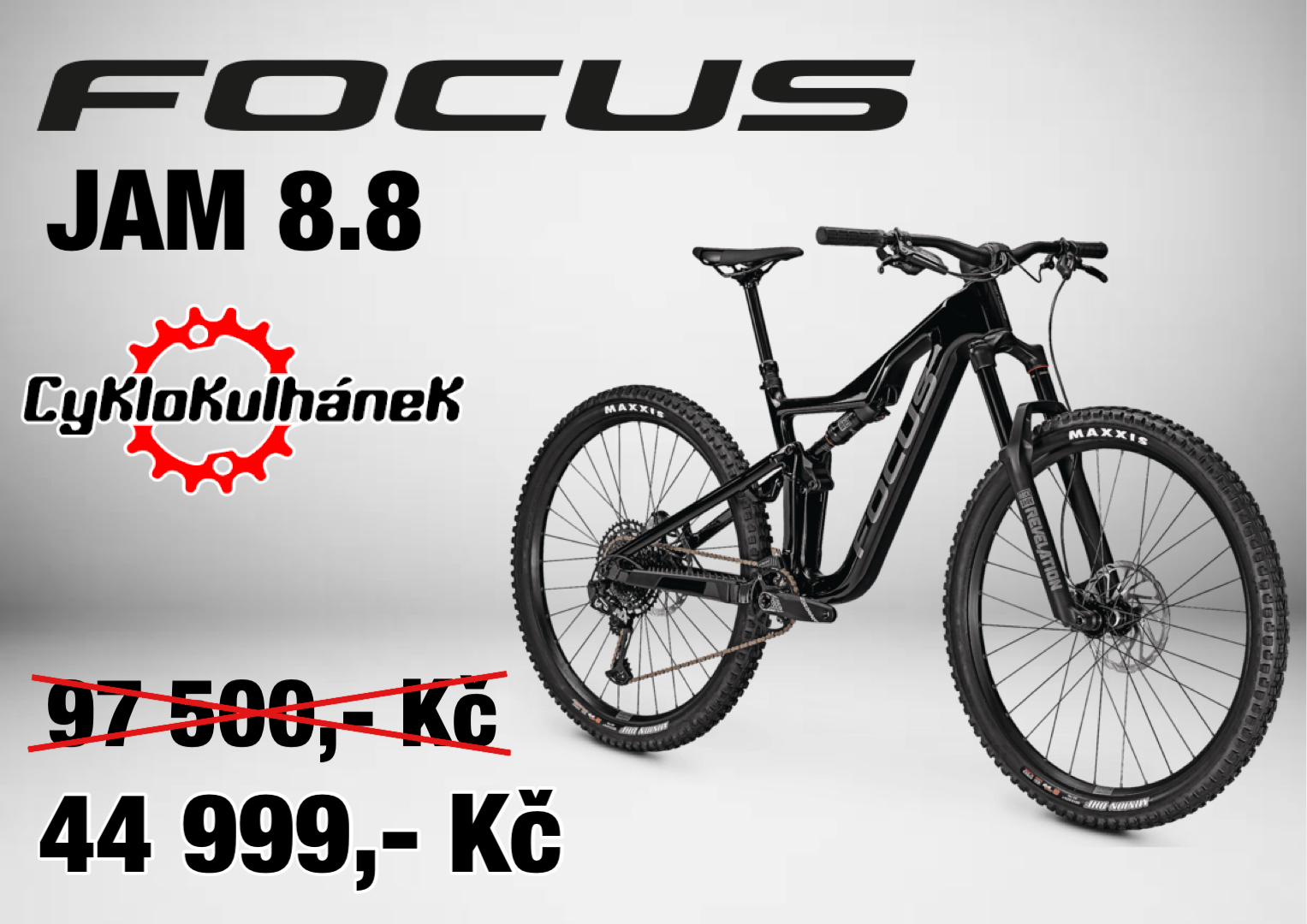 Enduro kolo Focus JAM 8.8