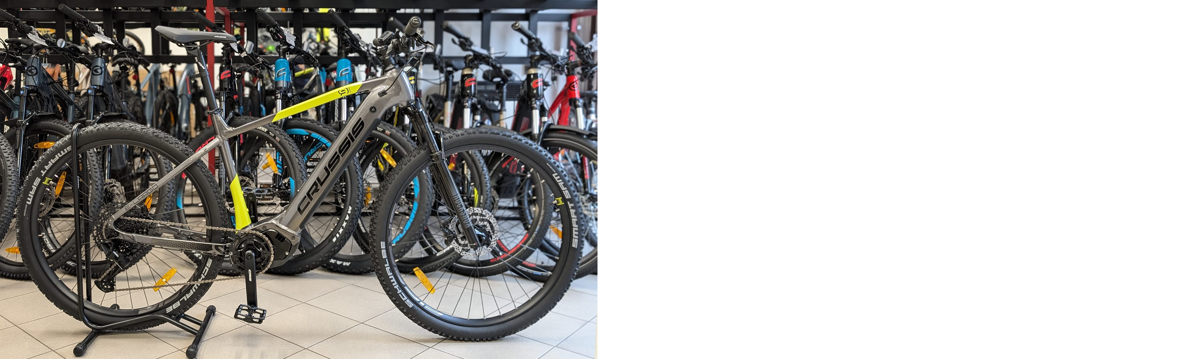 Široká nabídka elektrokol Crussis