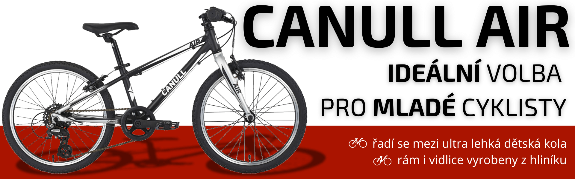 Dětské kola CANULL AIR