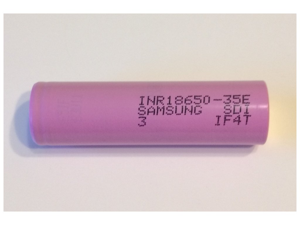 Komponenty k elektrokolům Li-ion článek Samsung 18650 F1L 3,6V 3,35Ah skladem u CykloNovák.cz
