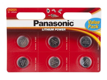 Baterie Panasonic CR2025 1ks
