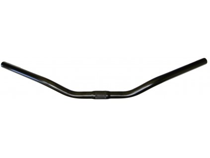 řidítka Al city matně černé zahlé 660mm