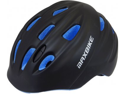 Cyklistická přilba Maxbike Junior 524 XS / S  černo / modrá