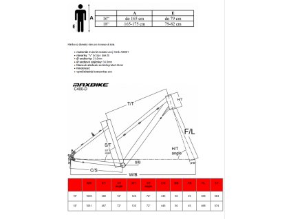 Dámské krosové kolo Maxbike Aras Lady 28"