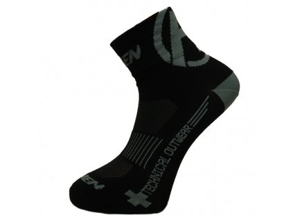 Ponožky HAVEN LITE Silver NEO black/grey 2 páry