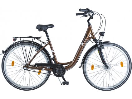 Městské kolo BBF Collection Line dámské 3rychl 28" hnědá
