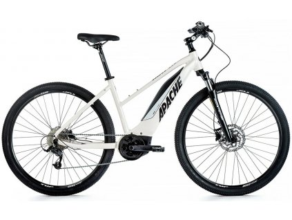 Horské elektrokolo APACHE Matta 3 29" - bílá (Velikost rámu M)