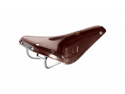 BROOKS B17 Narrow Carved - hnědé