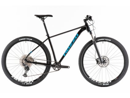 Horské kolo ROZZO BASE 30 29" 2022 - černý mat/modrá (Velikost rámu 17")
