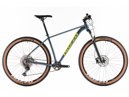 Horské kolo ROZZO BASE 30 29" 2022 - ocelově modrá/fosf (Velikost rámu 17")