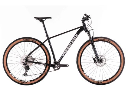 Horské kolo ROZZO BASE 30 29" 2025 - černá mat/stříbrná lesk (Velikost rámu 17")