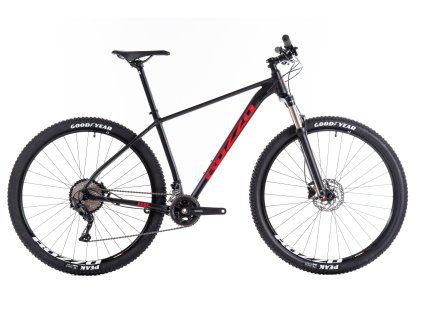 Horské kolo ROZZO BASE 40 29" 2025 - černá/červená (Velikost rámu 17")